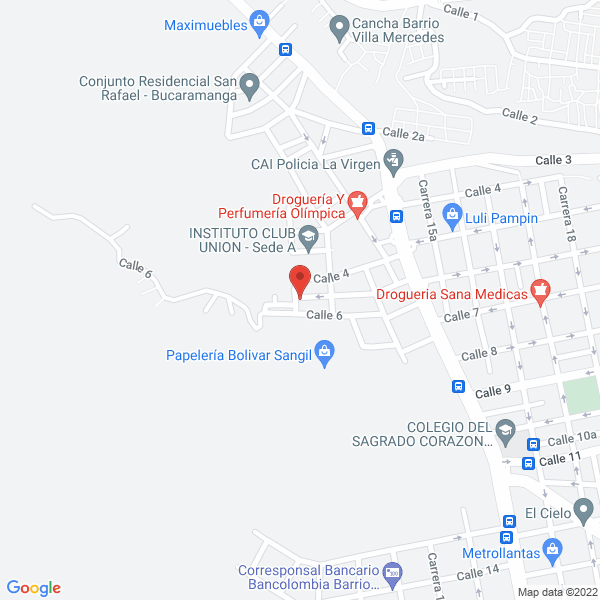 Map of Creaciones Johatex