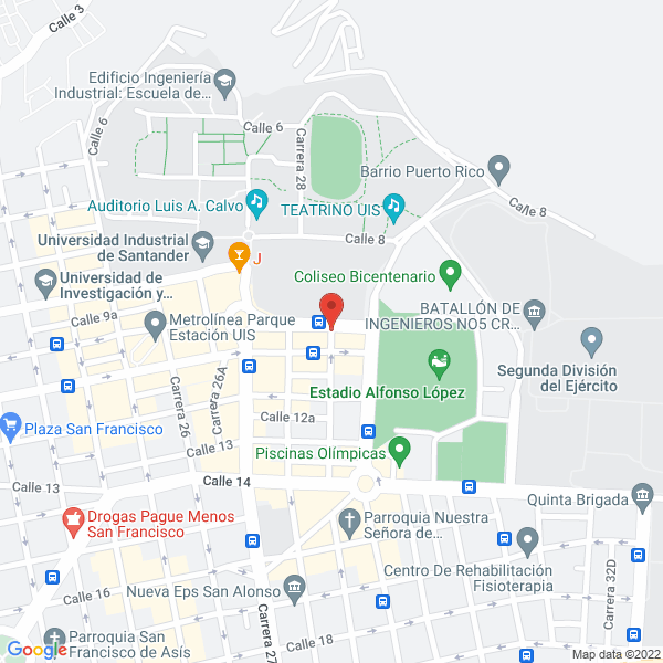 Map of Creaciones Marfita
