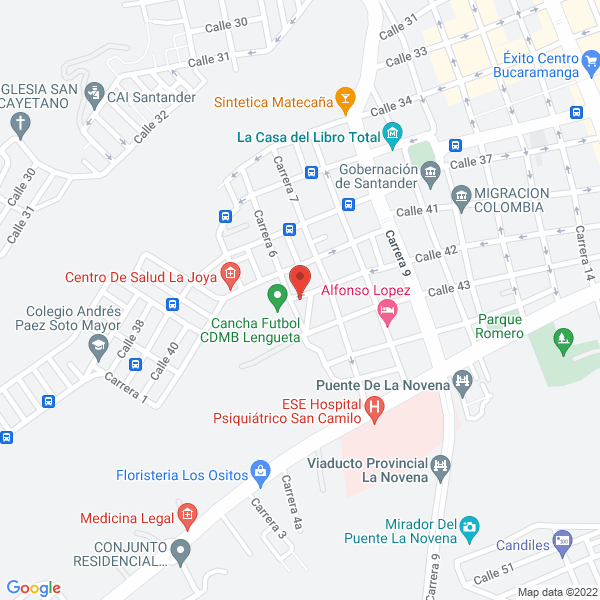 Map of Creaciones Marilini