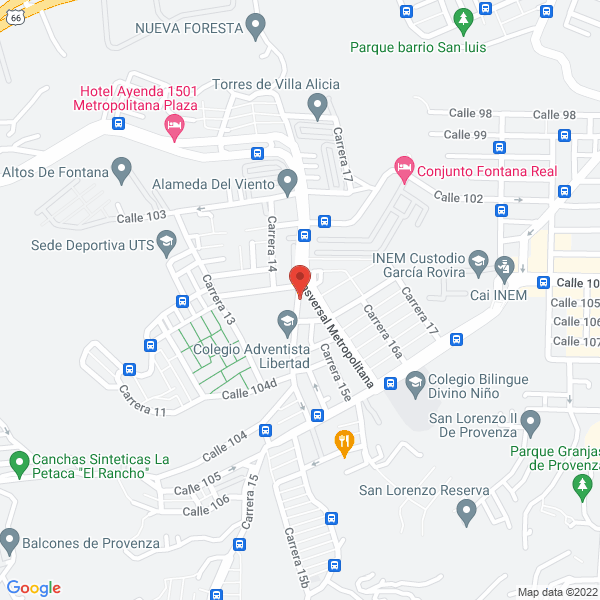 Map of Creaciones Yoyi'S