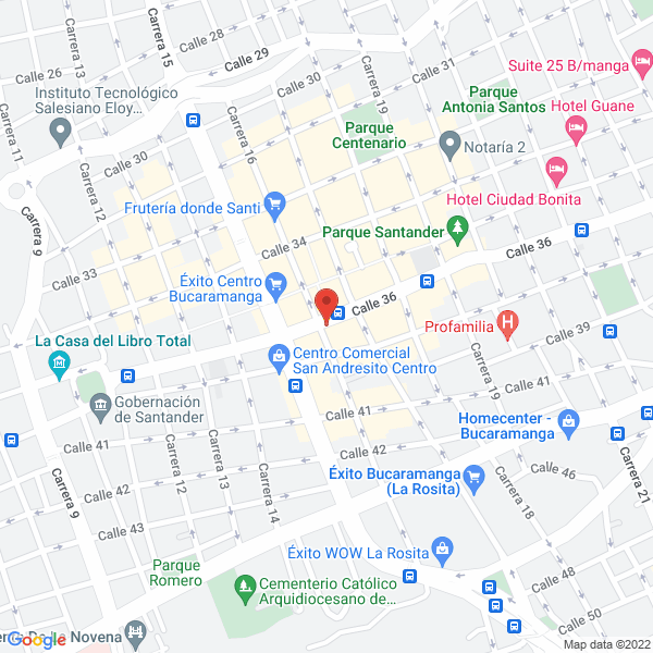 Map of Creartes Publicidad