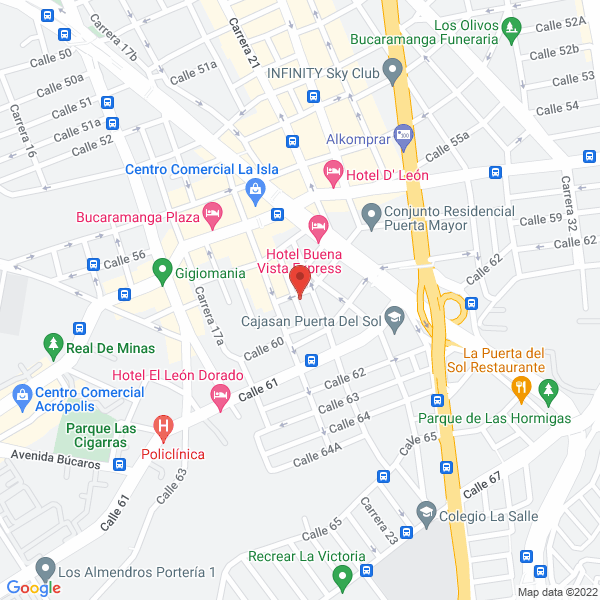 Map of Distribuidora De Bolsas Fabol Doña Carmen