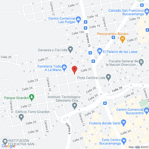 Map of Fresados Santander
