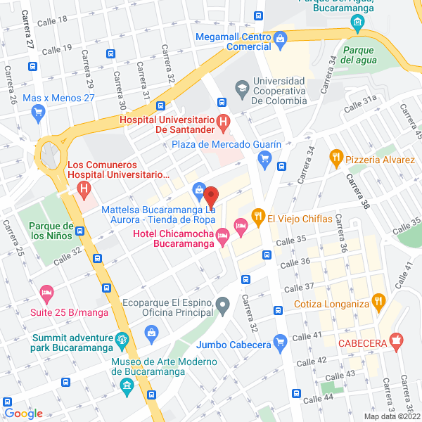 Map of Frutería El Edén De Las Frutas