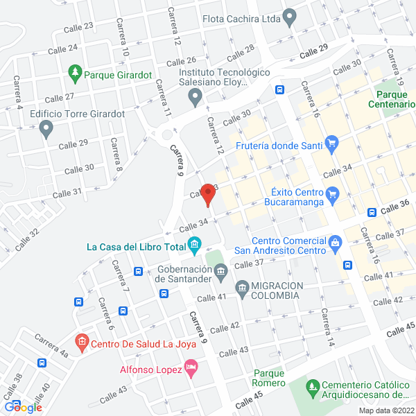 Map of Frutería Fruit Shop
