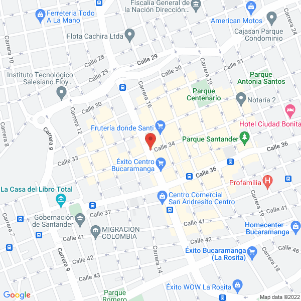 Map of Fuente De Soda El Nuevo Cisne