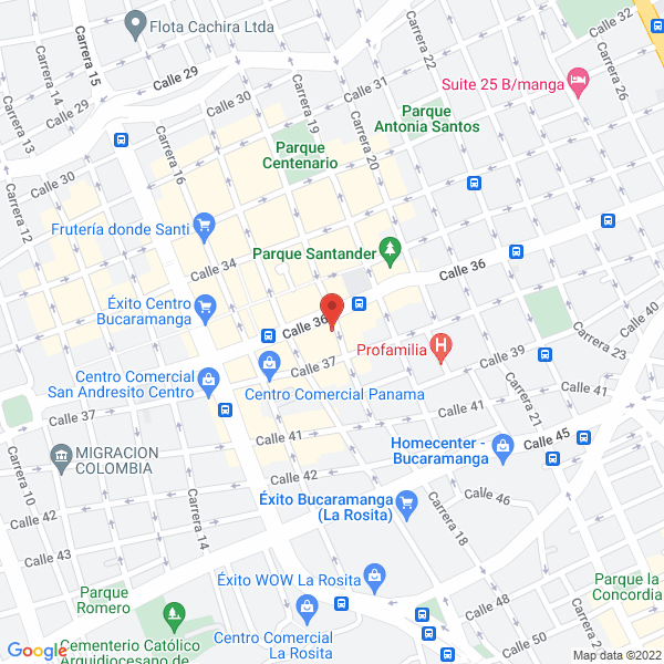 Map of Fundación Apoyo Humano