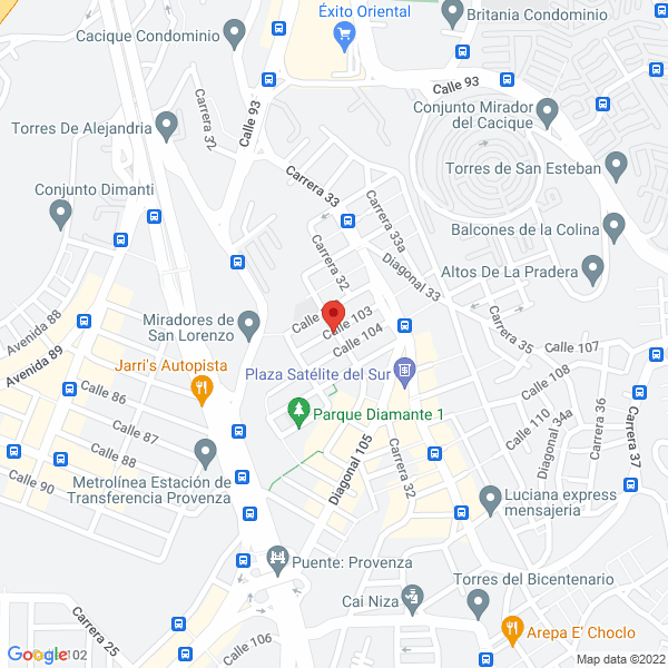 Map of Helados Baf