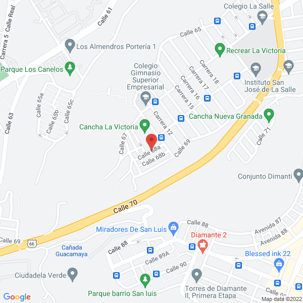 Map of Iglesia Evangélica Discípulos De Cristo