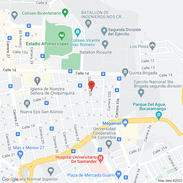 Map of Iglesia Misionera De Jesucristo