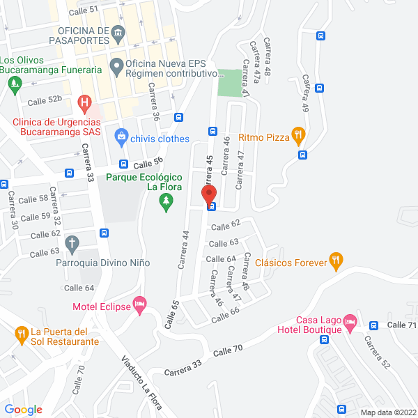 Map of Incobras Ltda.