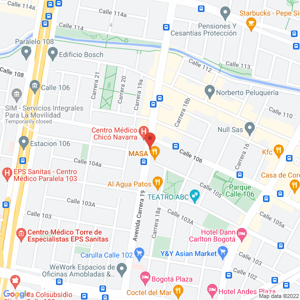 Mapa de Kare Bogotá