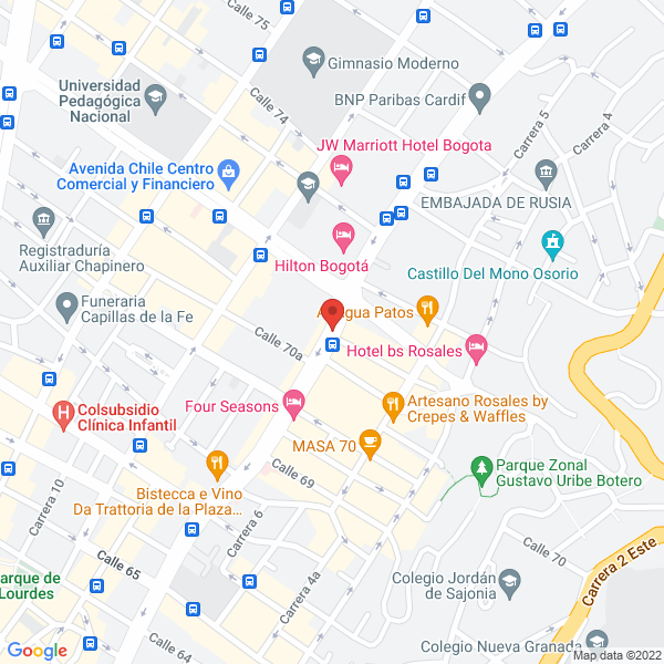 Mapa de Solucont S.A.S