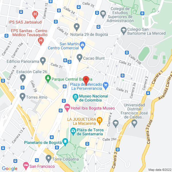 Mapa de Ppa Constructora Ltda.
