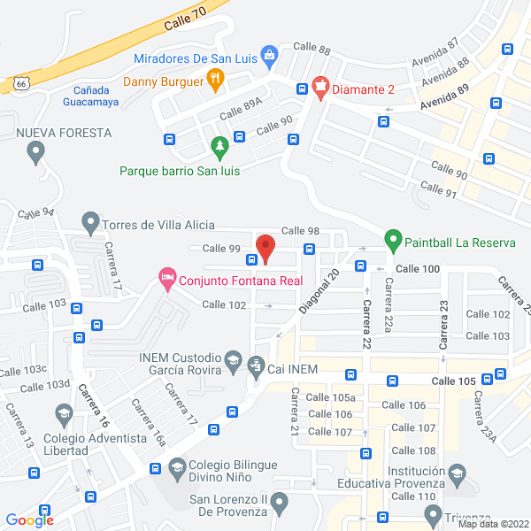 Map of T.A.C. Consultores S.A.S.