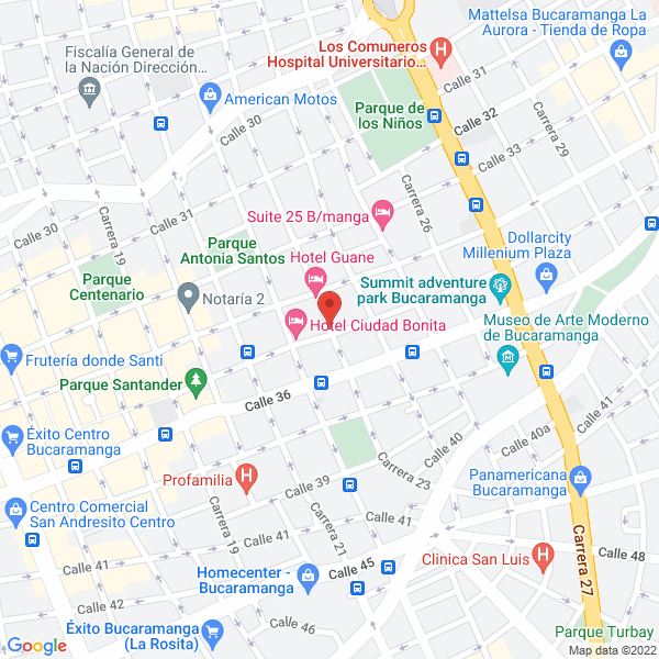 Map of El Perchero De Juana