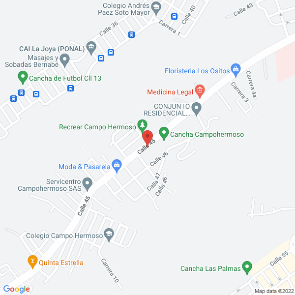 Map of Almacén Tuto Telas