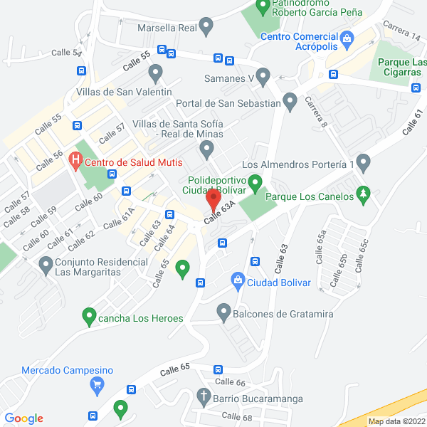 Map of Dimae Soluciones Energéticas S.A.S.