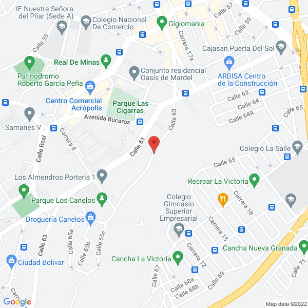 Map of Irecom S.A.S.