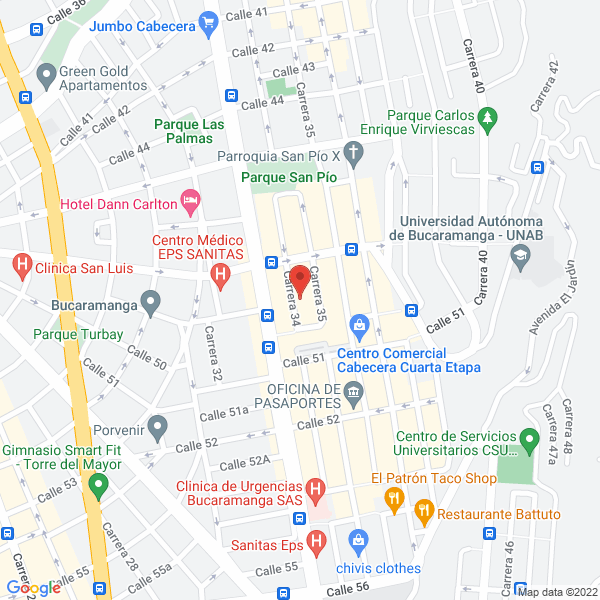 Map of Kls