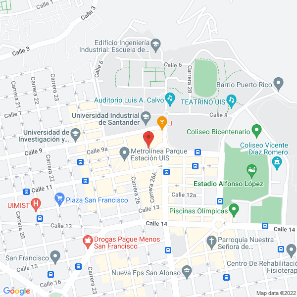 Map of Beesion S.A.S.