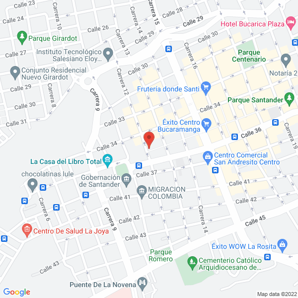 Map of Gestión Global Y Seguros S.A.S