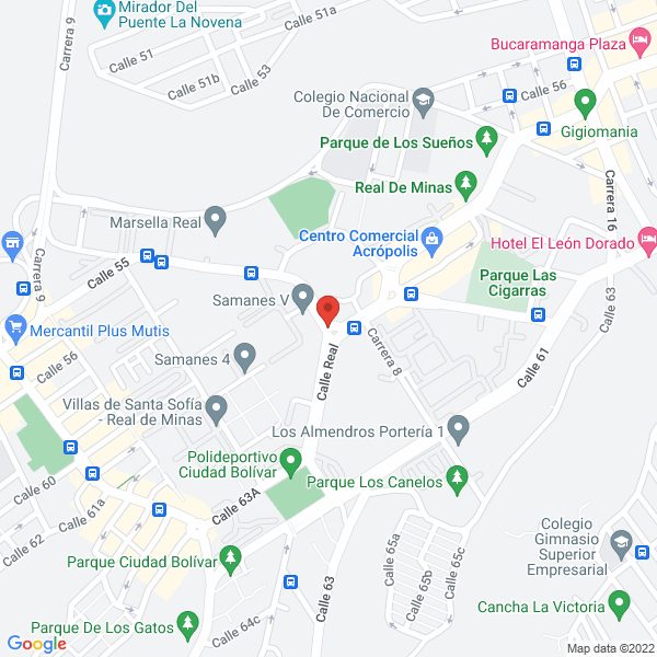 Map of Prodek S.A.S.