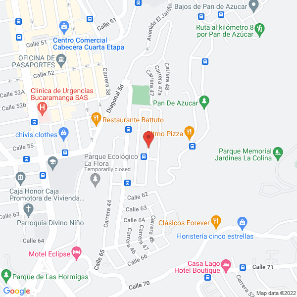 Map of Hoa Consultoría E Ingeniería S.A.S.