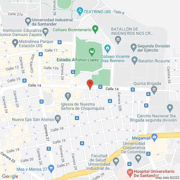 Map of Soluciones De Ingeniería Mantenimiento Y Diseño Ingmadi S.A.S.