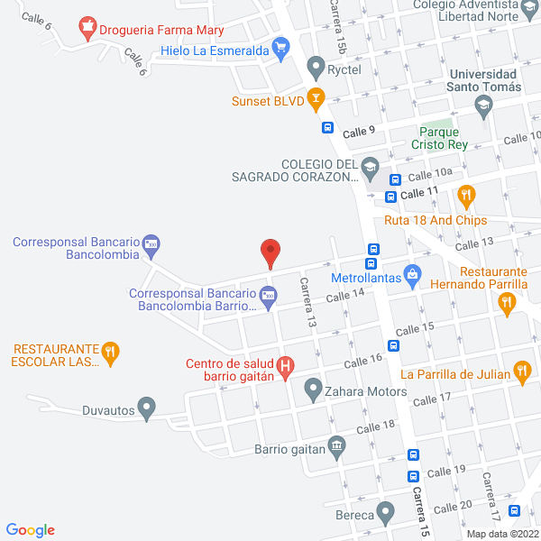 Map of Drilling Supplies S.A.S.
