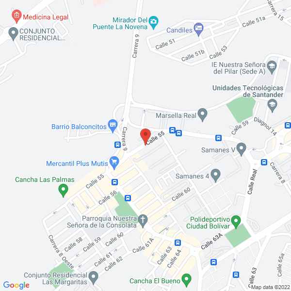 Map of Grg Electricos S.A.S