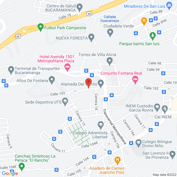Map of Macorba Y Cía. Ltda..