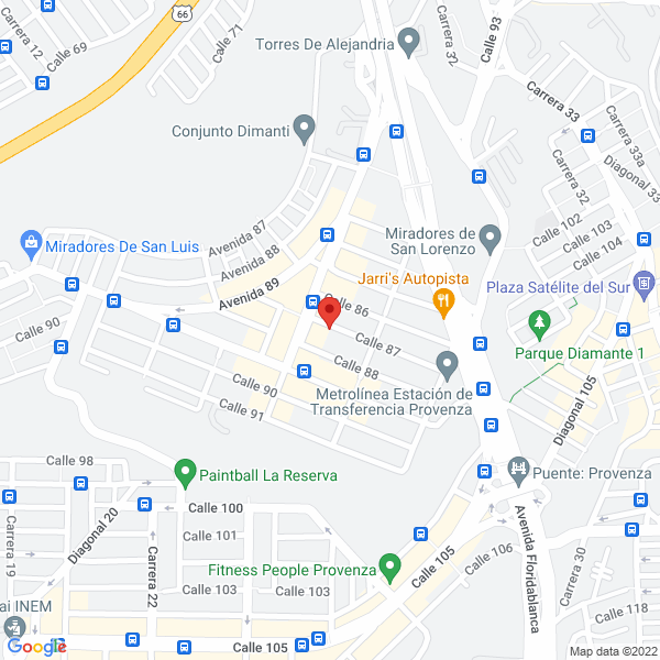 Map of Ruiz Rodríguez Y Compania Ltda.