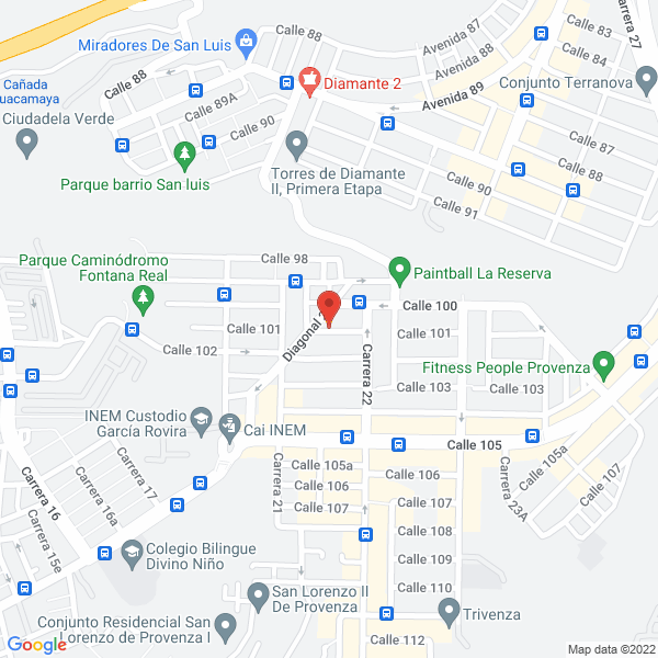 Map of Distocol
