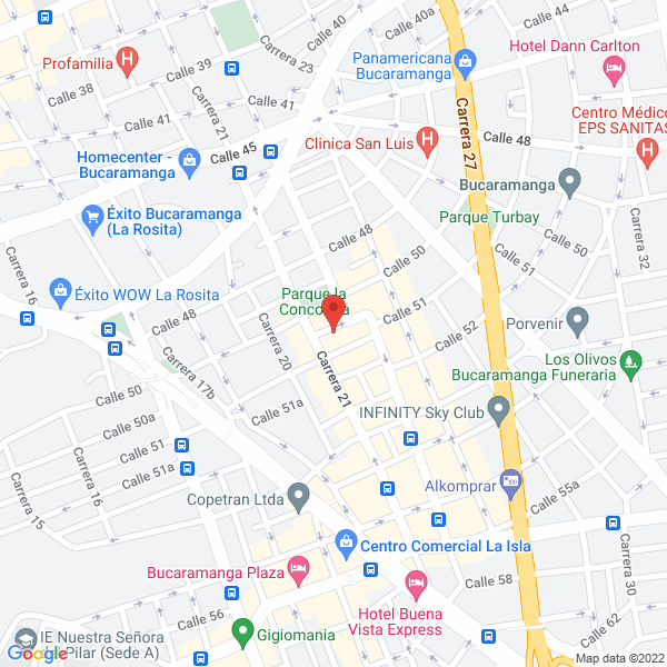 Map of Camvhil S.A.S.