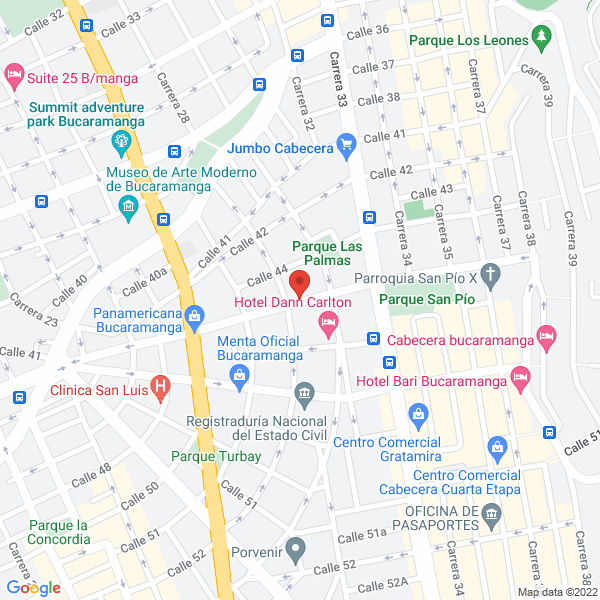 Map of Colombia Dorada Joyas S.A.S.