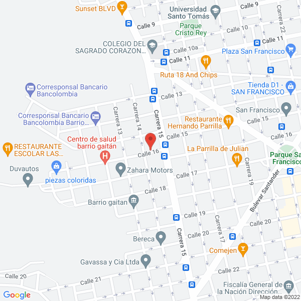 Map of Don Migue Parrilla