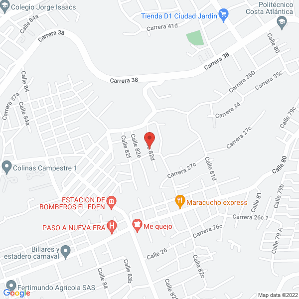 Map of Apole S.A.S.