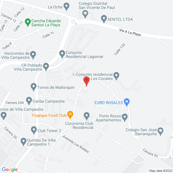 Map of Arkas E. Hijos S. En C.