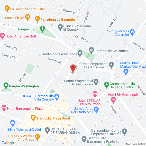 Map of Asesorías E. Inversiones Escobar María S.A.S.