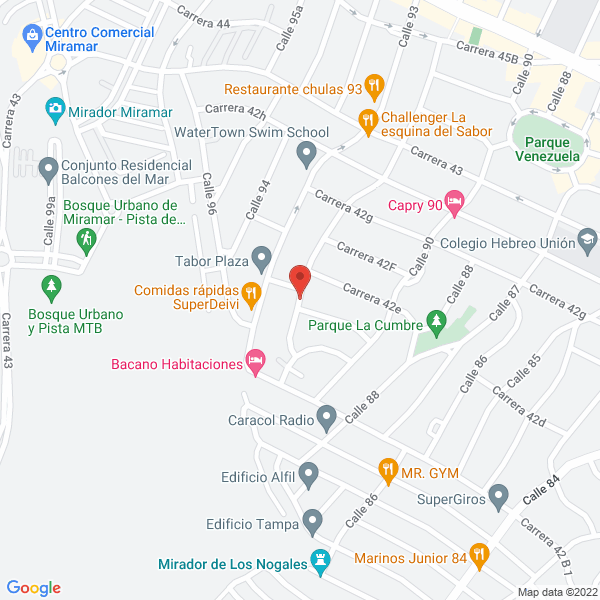 Map of Asesorías Integrales En Seguridad Industrial Salud Ocupacional Y Medio Ambiente Asisoma S.A.S.