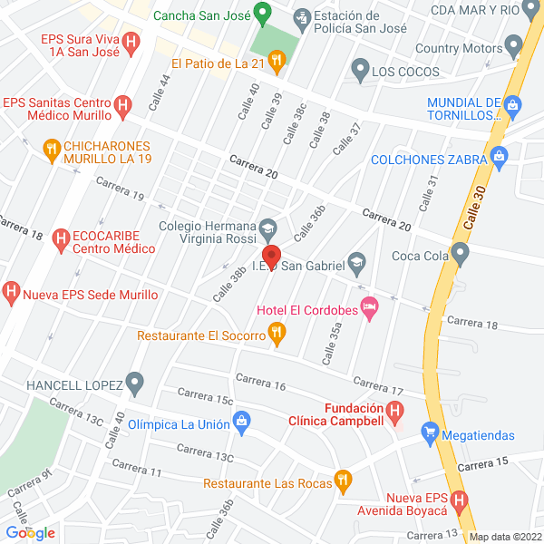 Map of Daza Global Enterprise S.A.S.