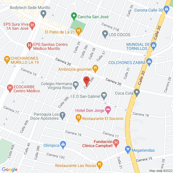 Map of Distrisolutions S.A.S.