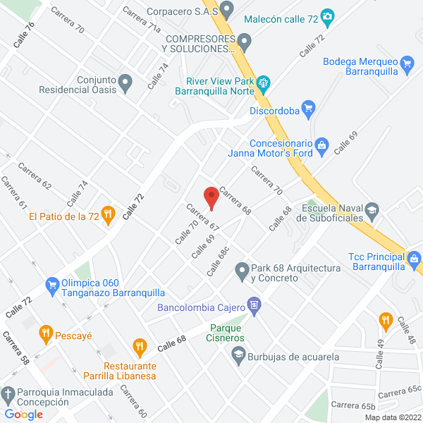 Map of Draco Solutions S.A.S.
