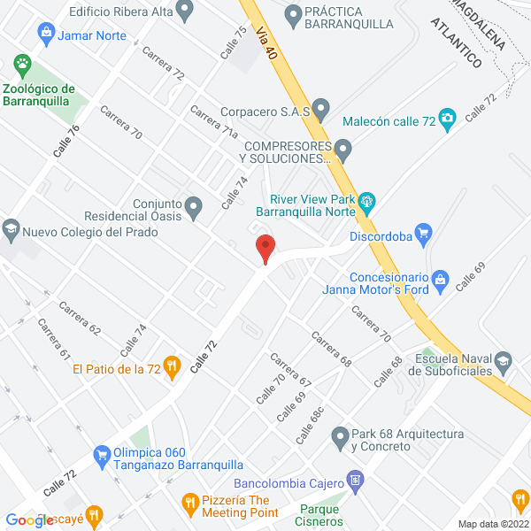 Map of Eduturismo S.A.S.