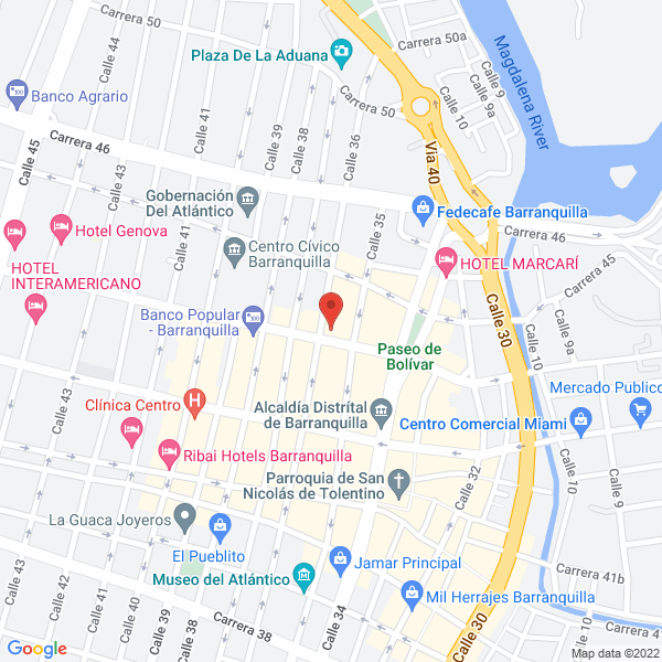 Map of Eléctricos Ws S.A.S.