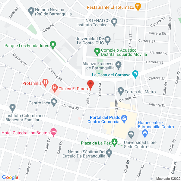 Map of Partner Audit S.A.S.