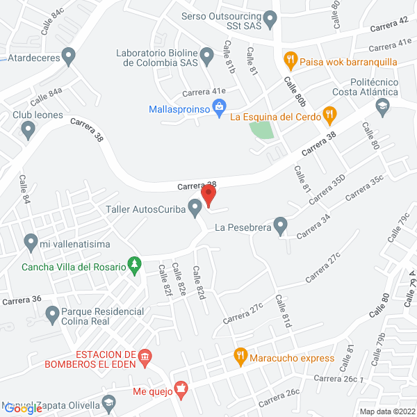 Map of Servicios Integrales Municipales S.A.S.
