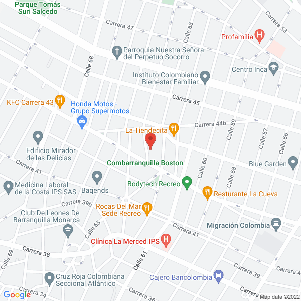 Map of Sociedad María Montessori S.A.S.