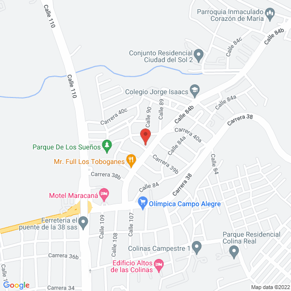 Map of Sodinel S.A.S.